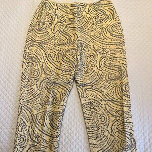 Talbots Embroidered Pants
